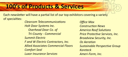 Partial list -- See the full exhibitor list when the Show Guide is released