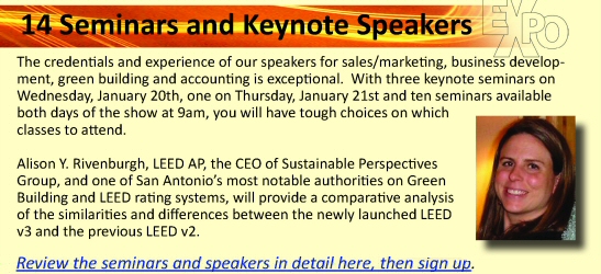 Go here to learn more about each seminar and the speaker