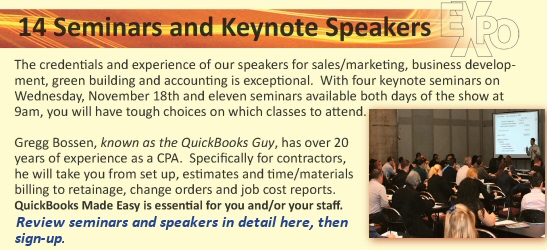 Go here to learn more about each seminar and the speaker